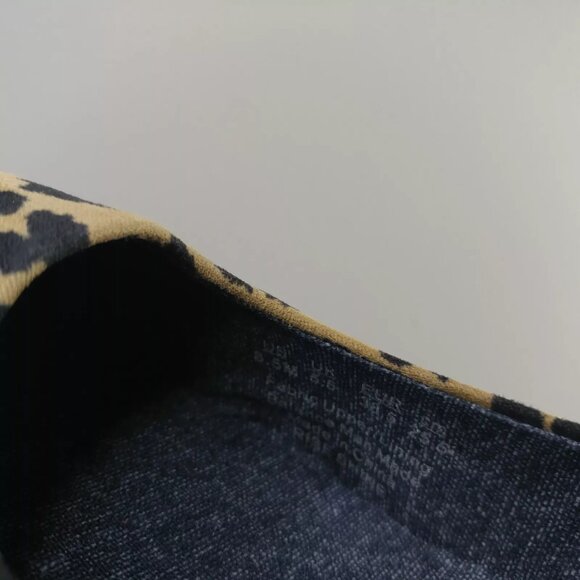 Dr. Scholl's Shoes Rise Shine Womens 8.5 Ballet Flats Slip On Animal Print Tan - Picture 9 of 10